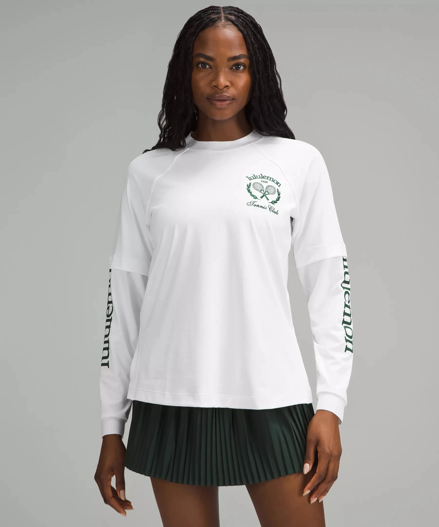 Layered Long-Sleeve T-Shirt *Tennis Club - 1