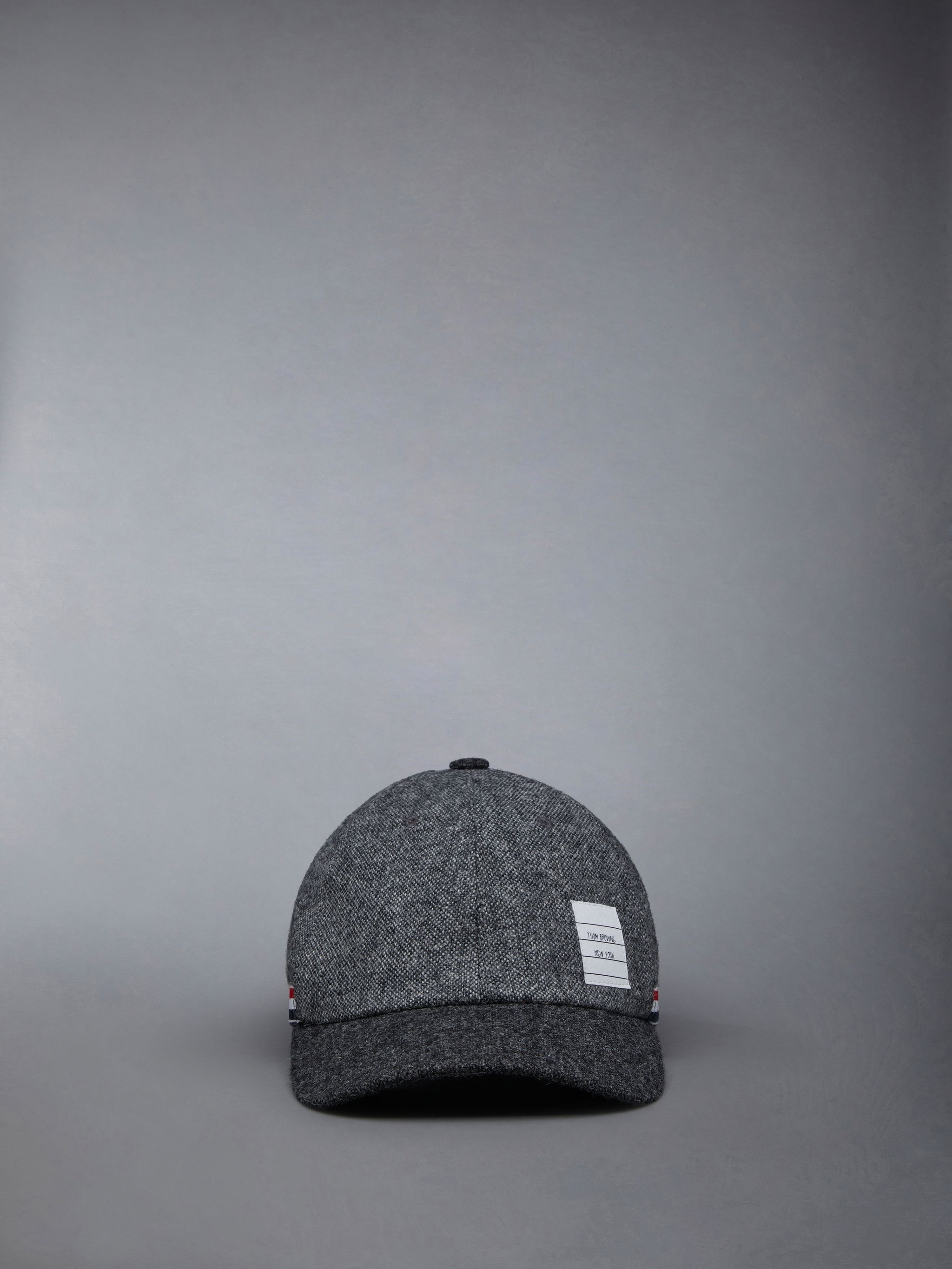 Solid Donegal Tweed 6-Panel Baseball Cap - 1