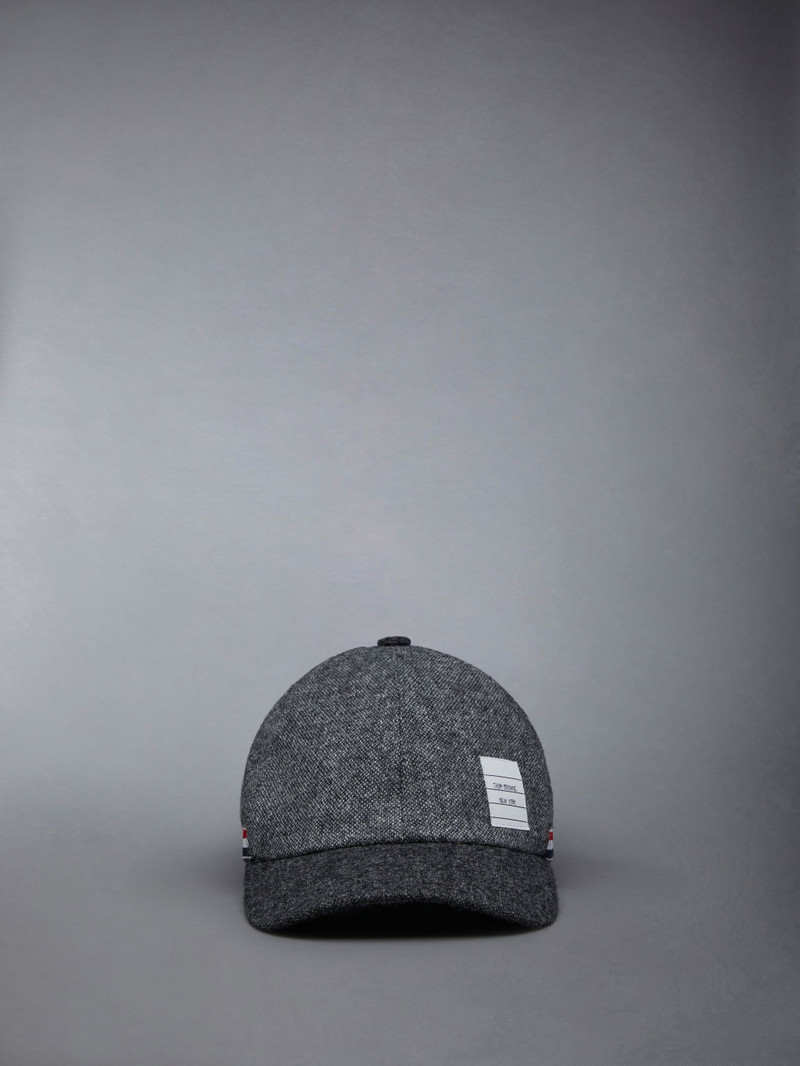Solid Donegal Tweed 6-Panel Baseball Cap 1