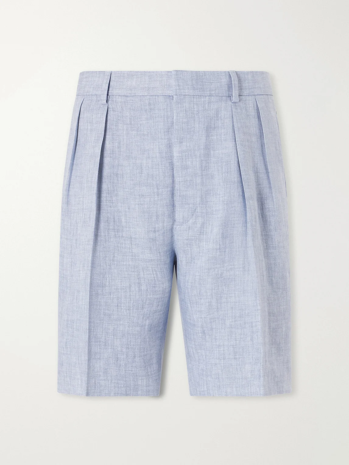 Cotton Gabardine Shorts - 1