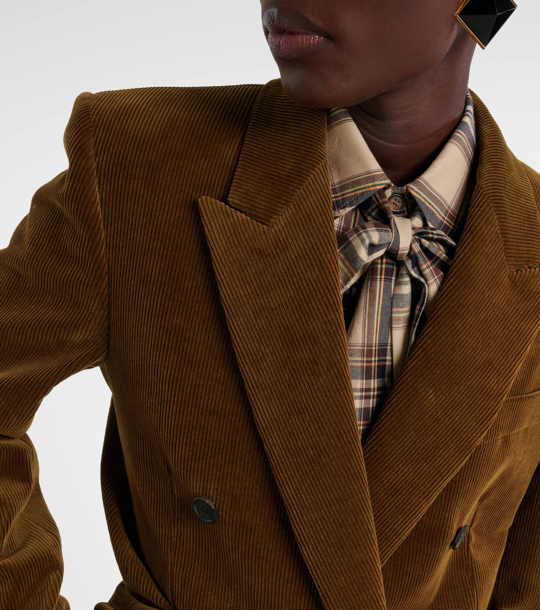 Cotton corduroy blazer - 4