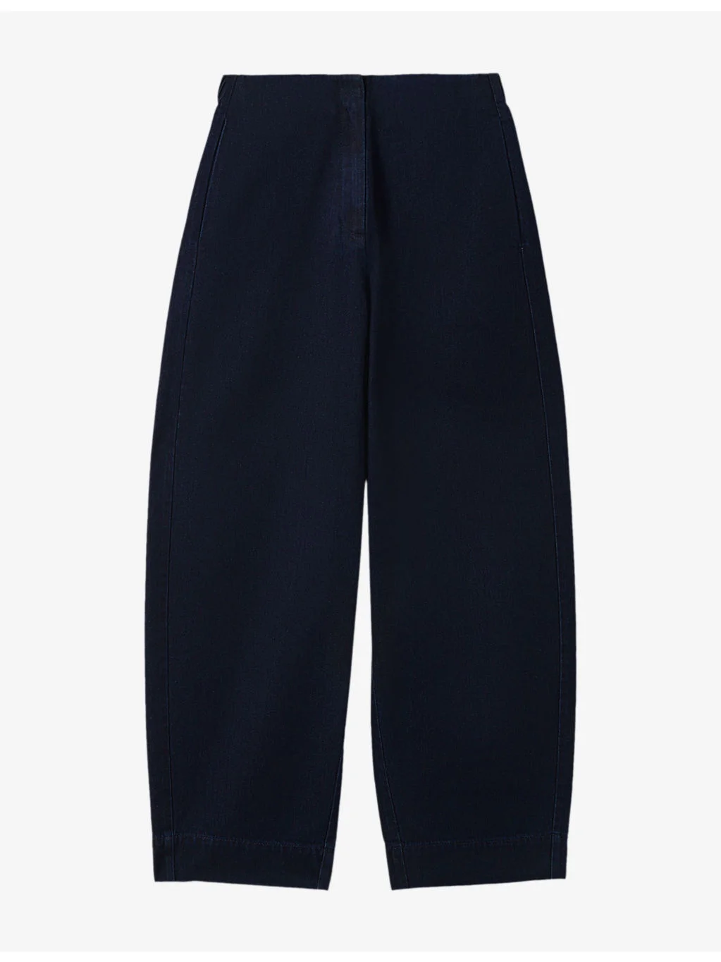 Barrel High-Rise Denim Trousers - 1