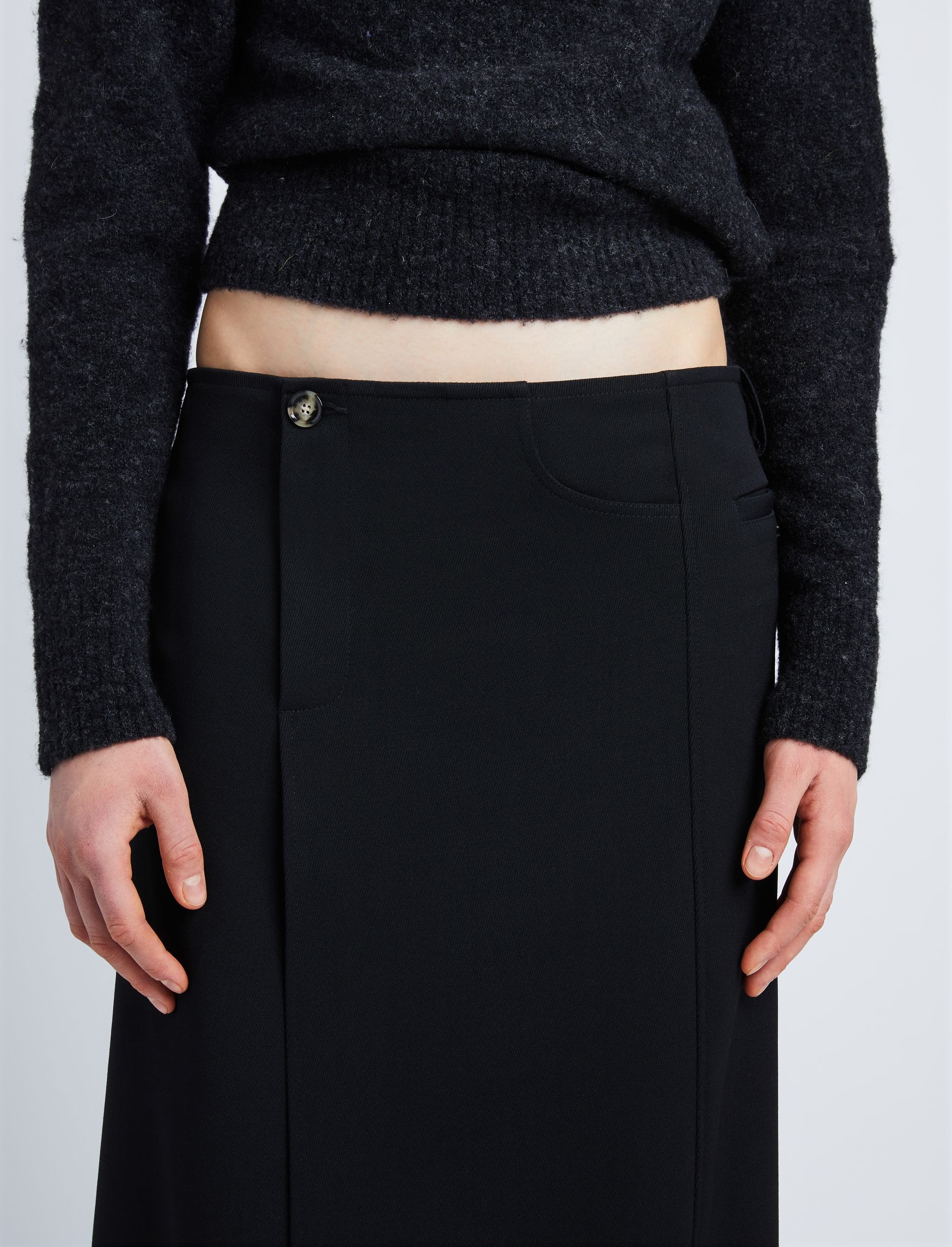 Wool Twill Skirt - 6