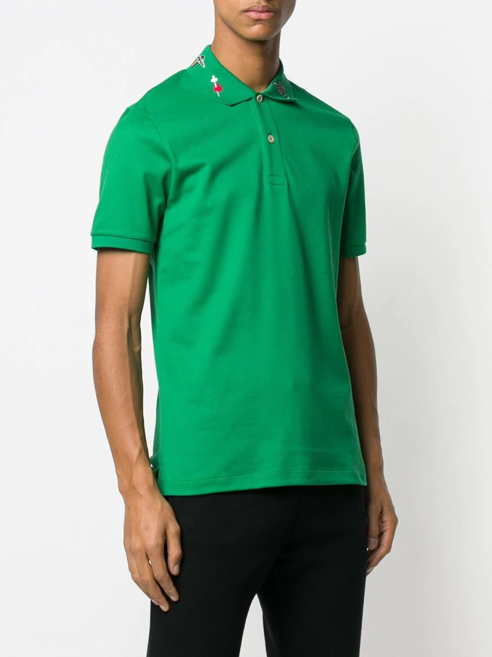 Embroidered polo shirt - 3