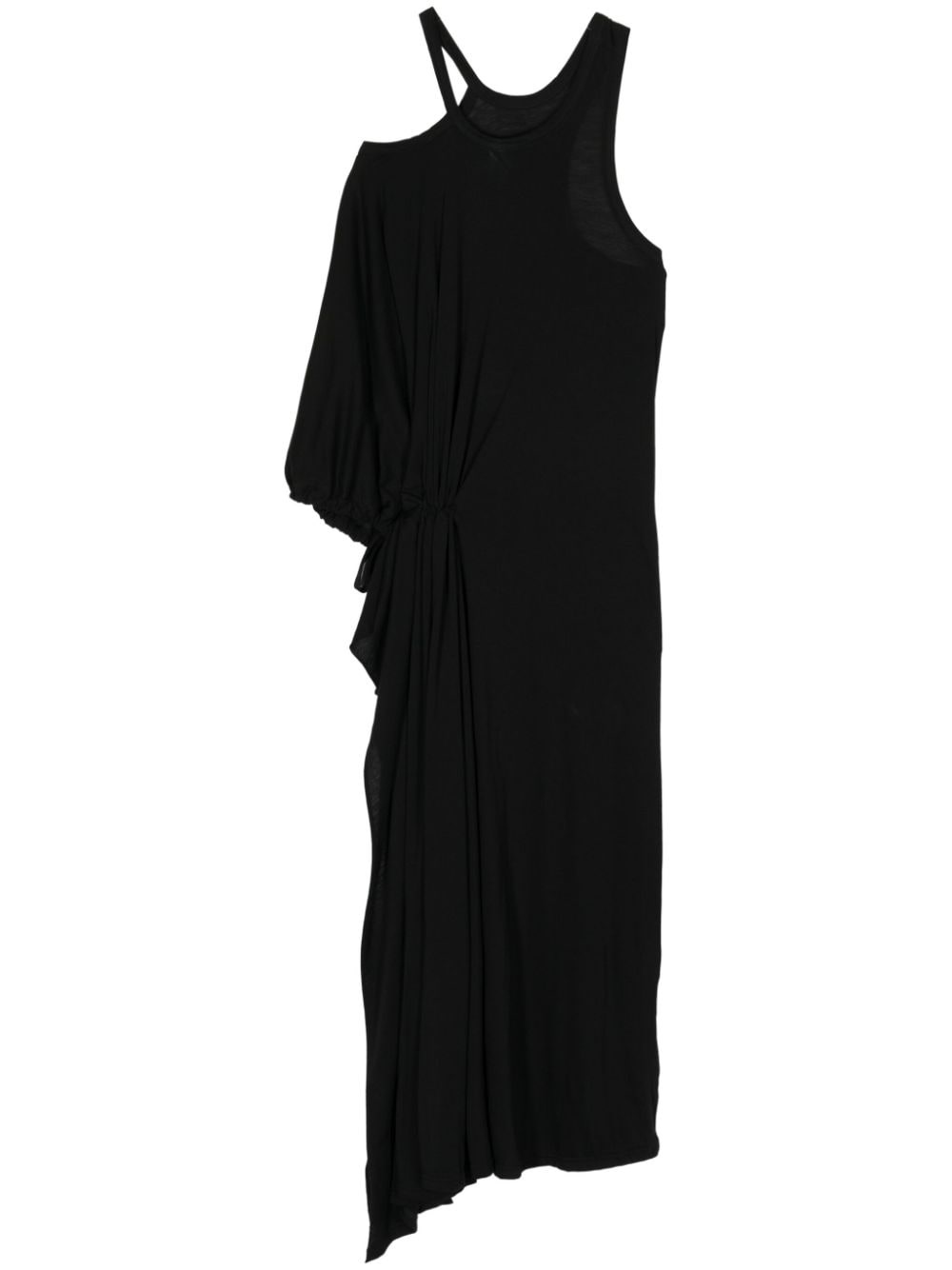 asymmetric midi dress - 1