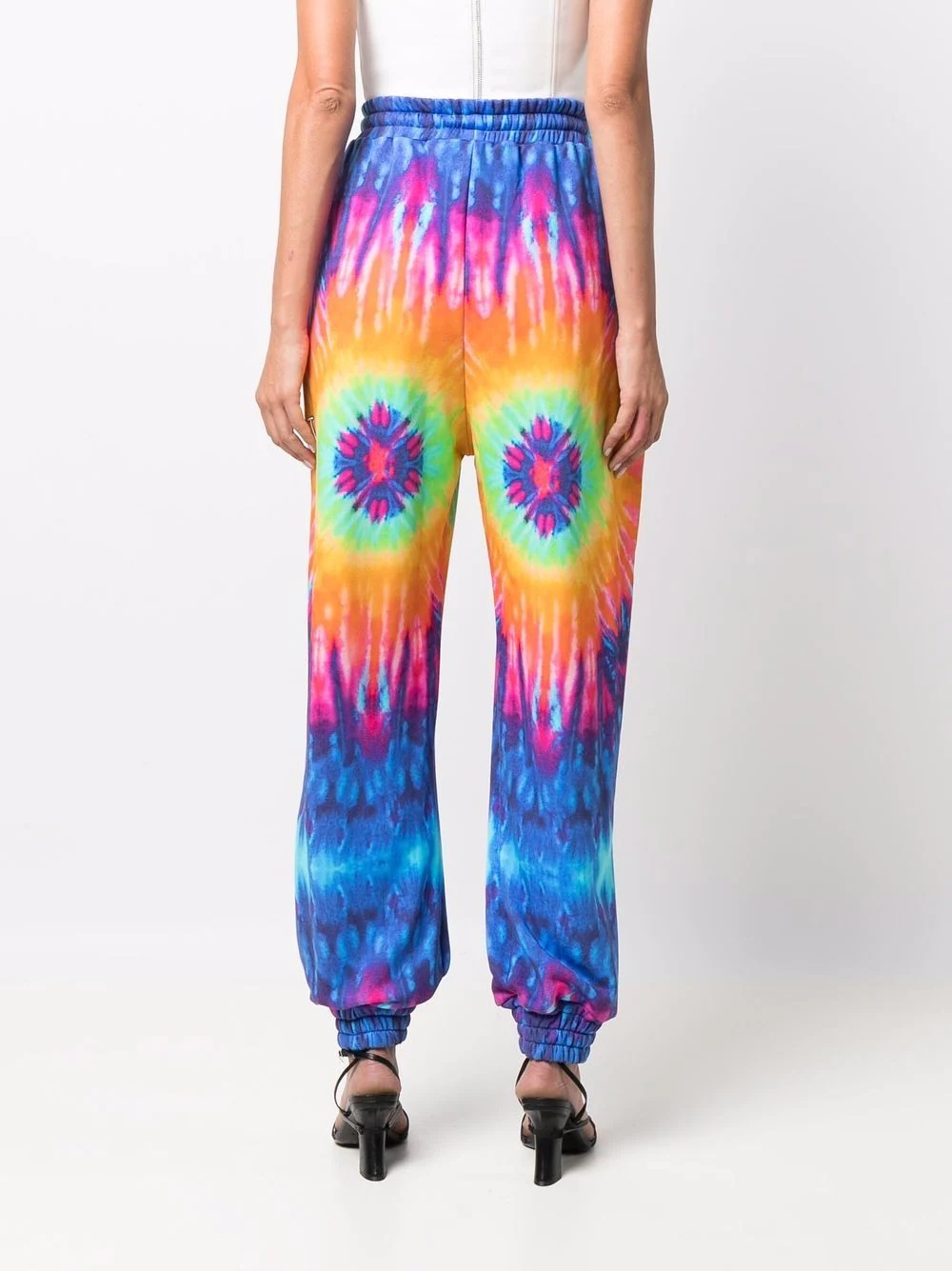 tie-dye tracksuit bottoms - 4