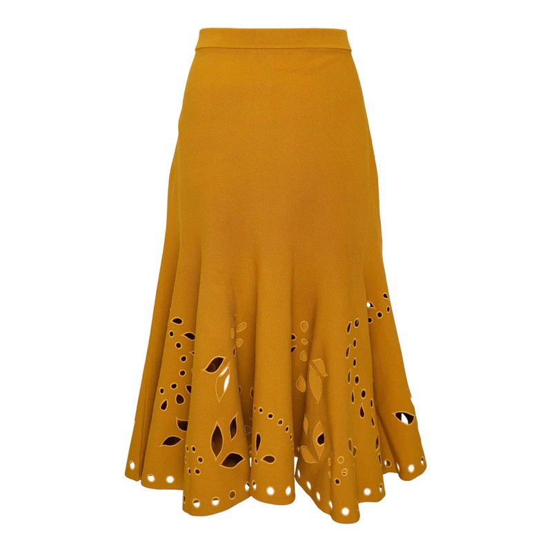 ULLA JOHNSON Fiorella Knit Midi Skirt outlook