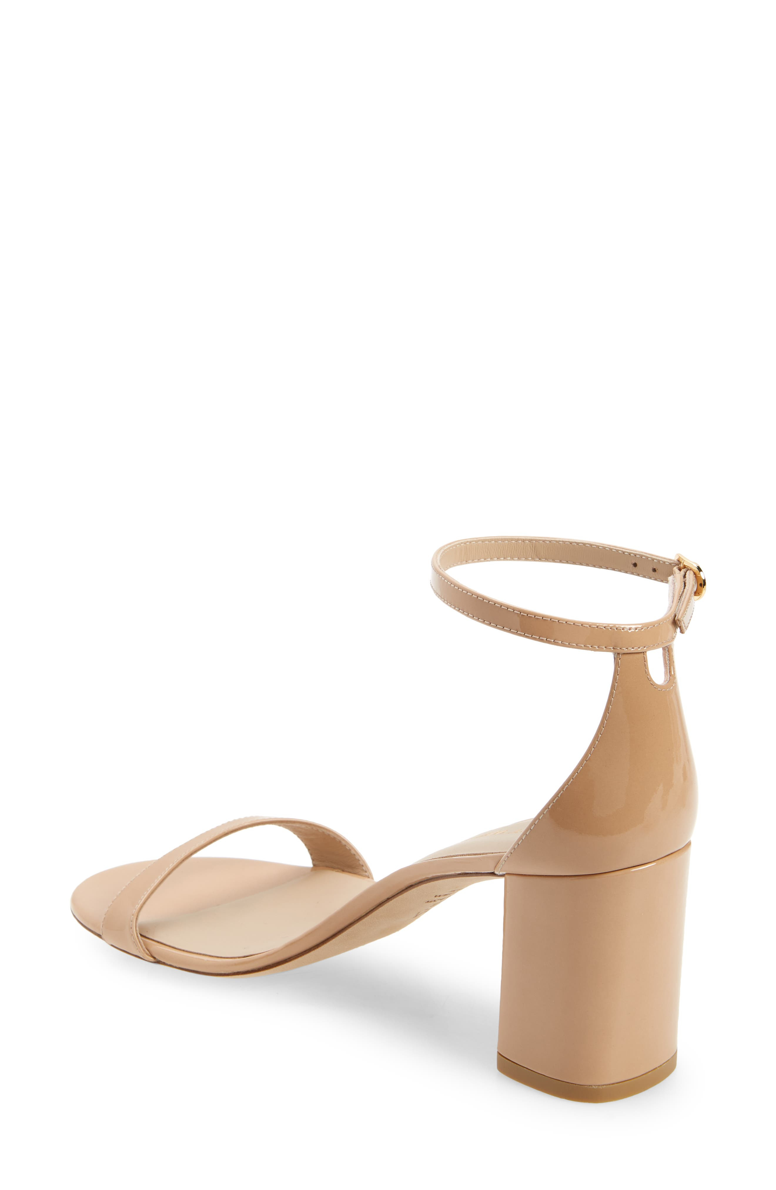 Stuart Weitzman Nudistarc 75 Block Sandal in Adobe at Nordstrom - 2