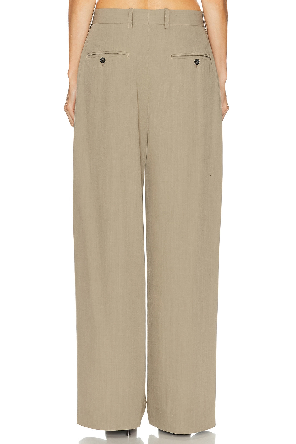 Wide Fluid Trouser - 4