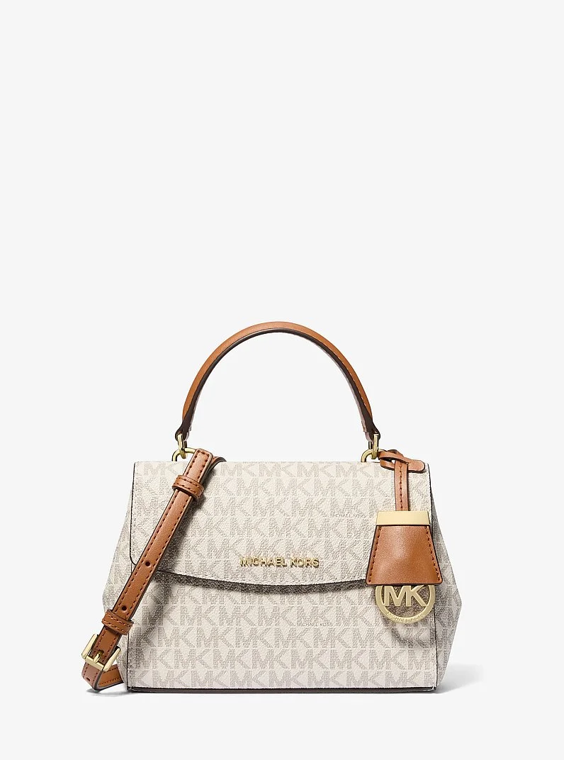 Ava Extra-Small Signature Logo Crossbody Bag - 1