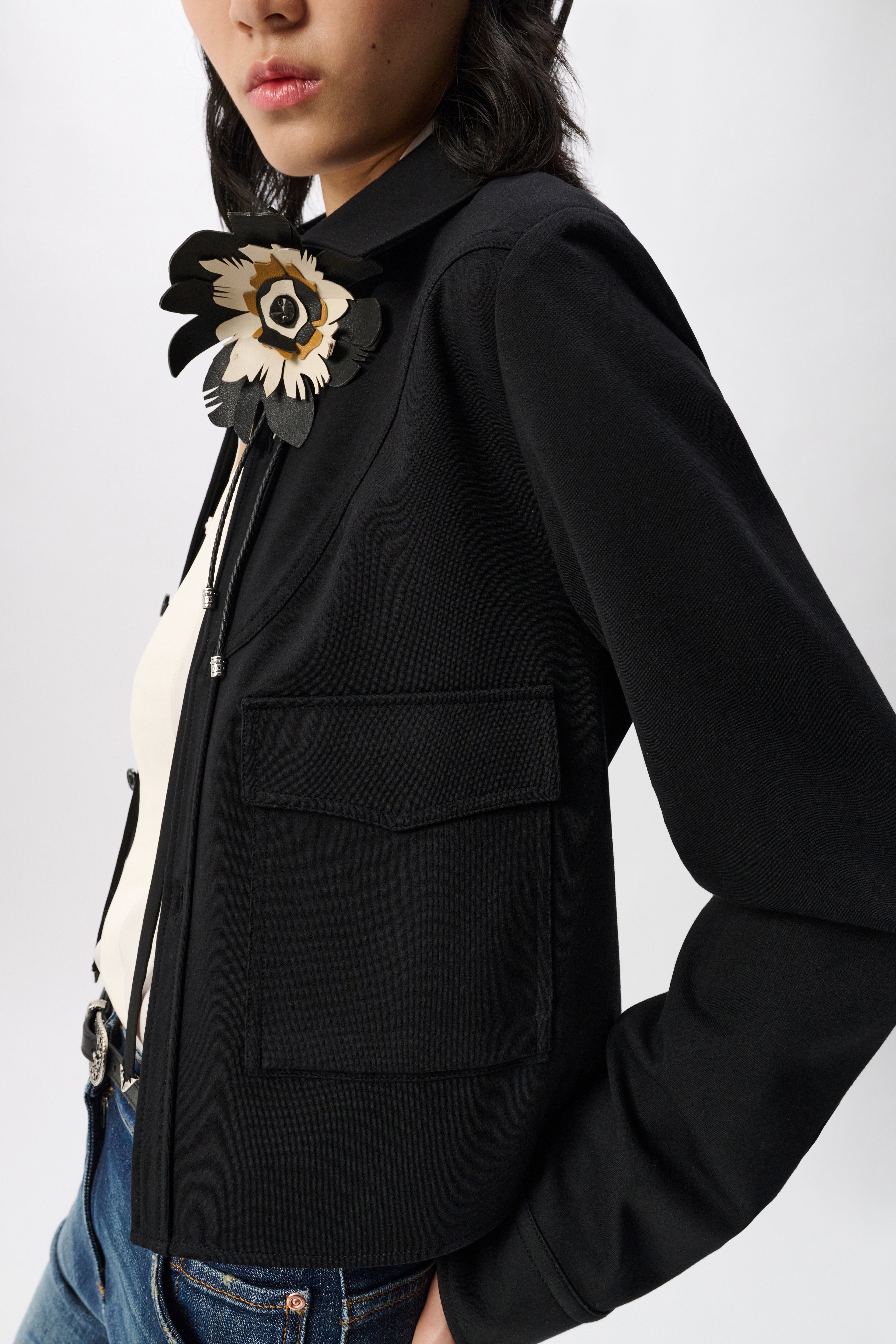 FLORAL STATEMENT brooch - 3