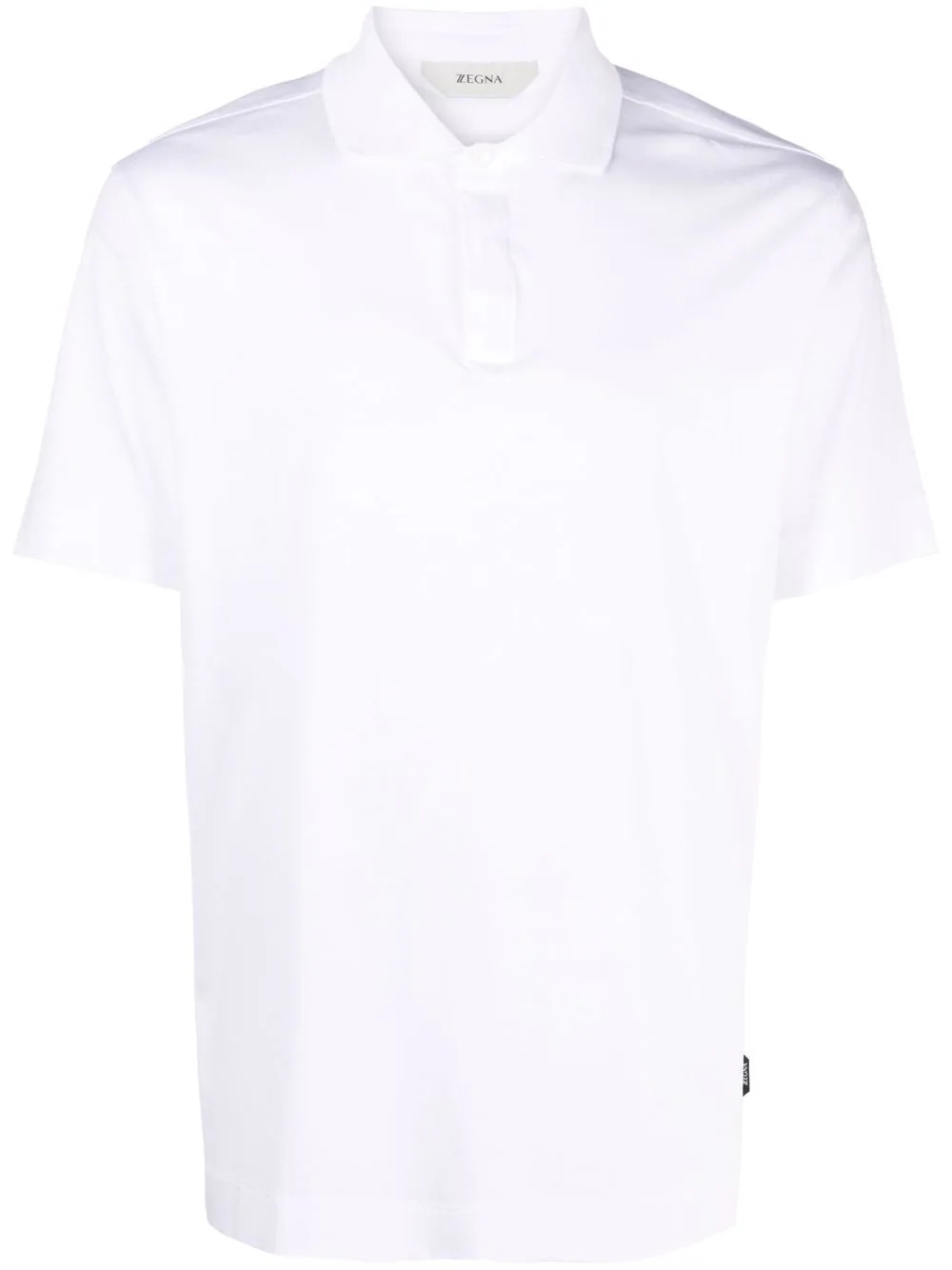 smooth-weave polo-shirt - 1