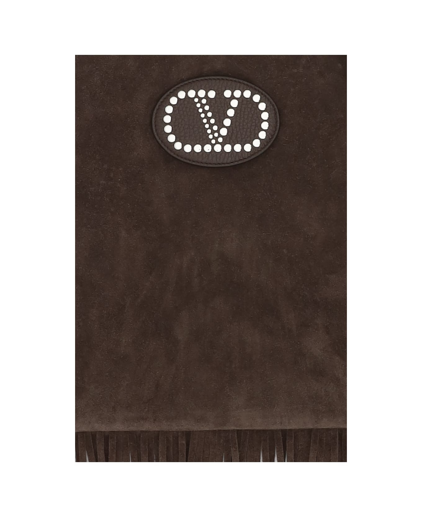 Suede Leather Shoulder Bag - 3
