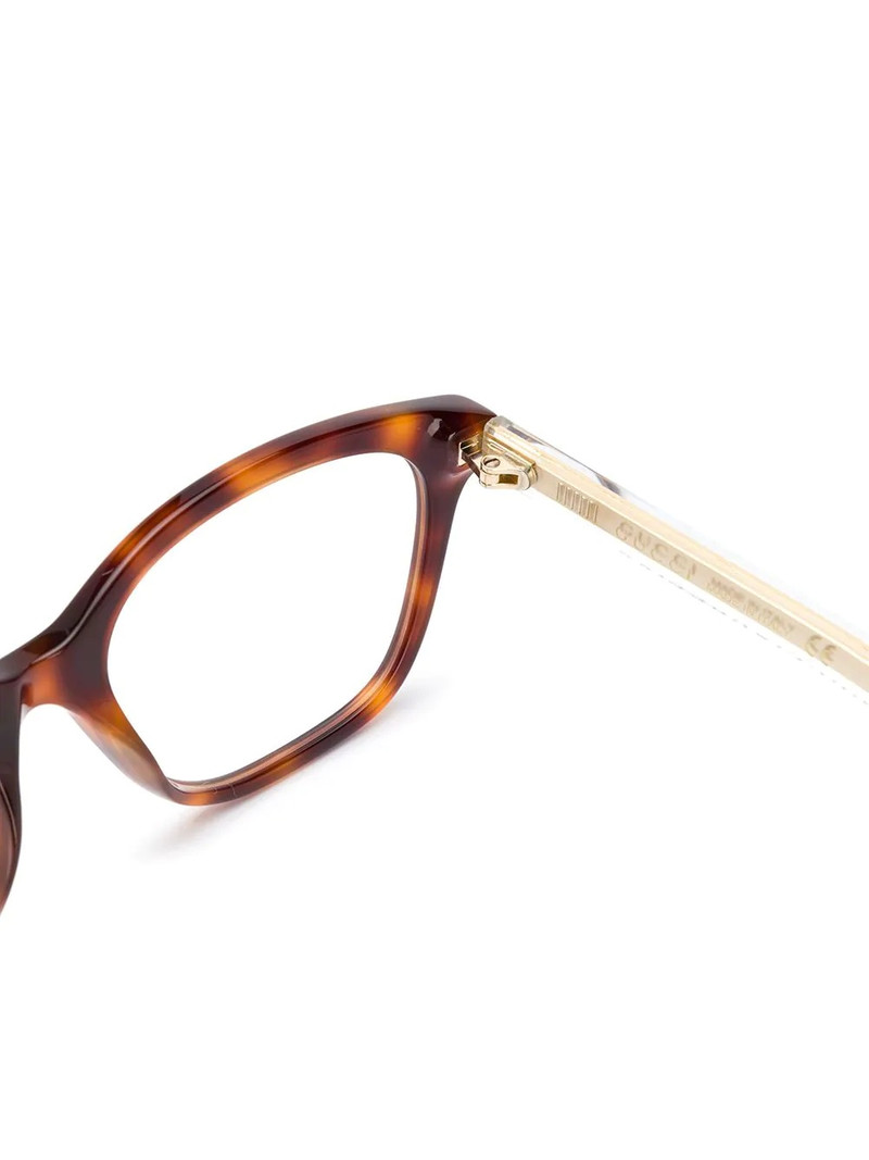 tortoiseshell square-frame glasses 3
