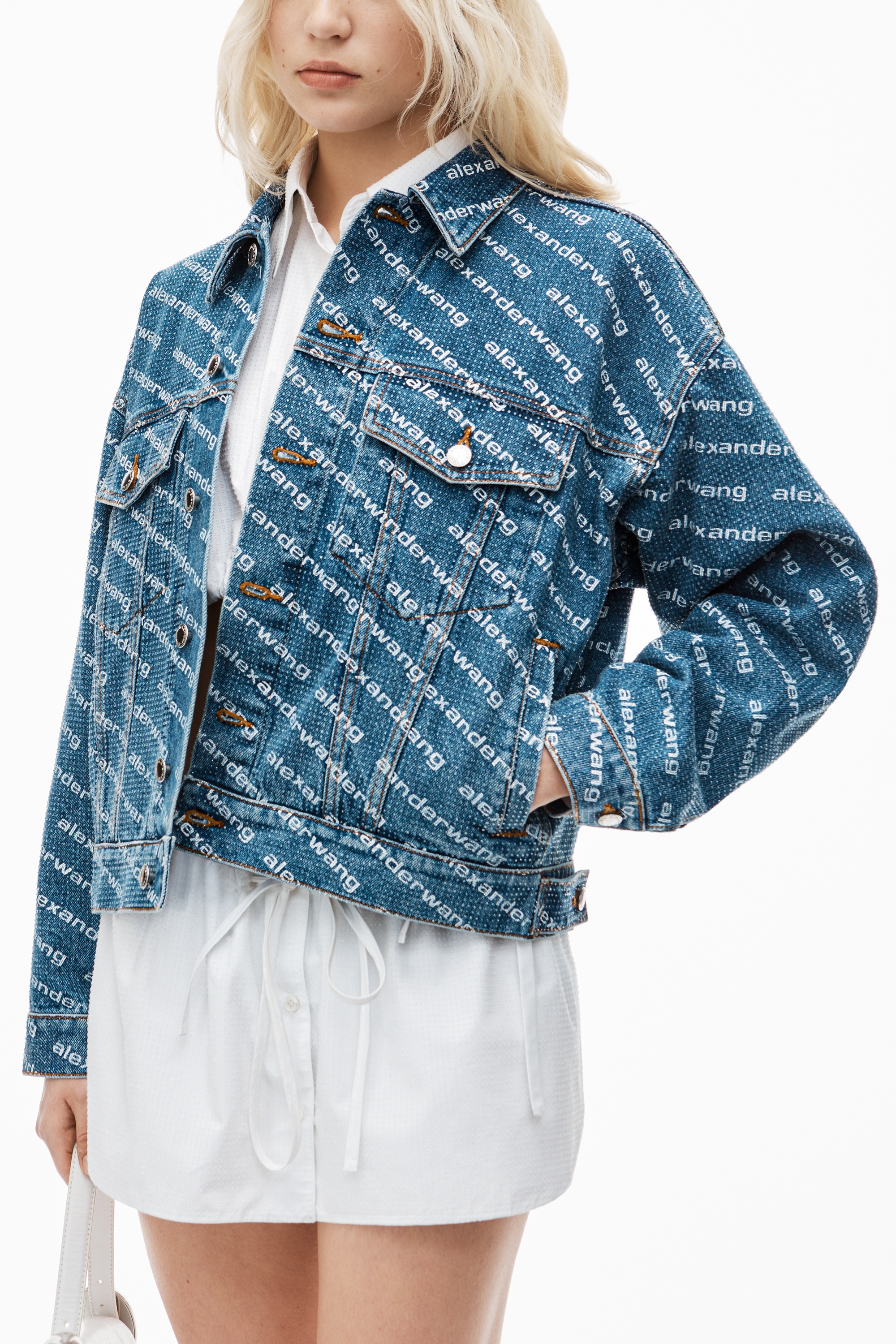 Game Jacket with Logo Crystal Hotfix - 3
