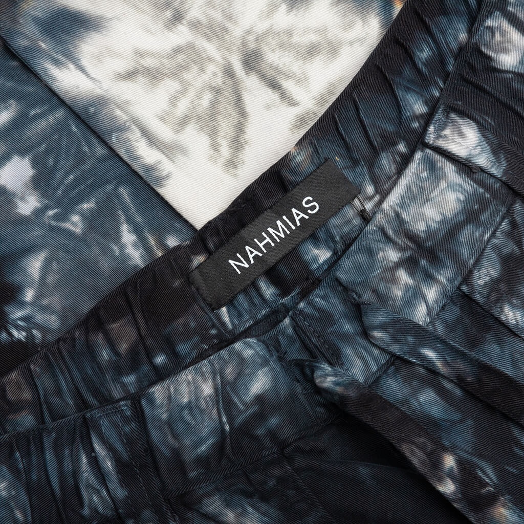 TYE DYE BAGGY TROUSERS - BLUE TYE DYE - 3