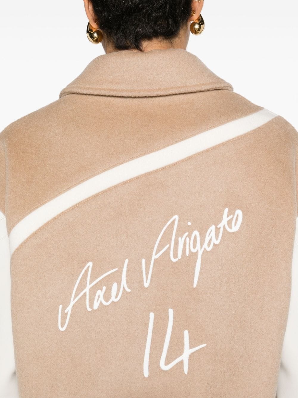 Bay wool-blend varsity jacket - 5