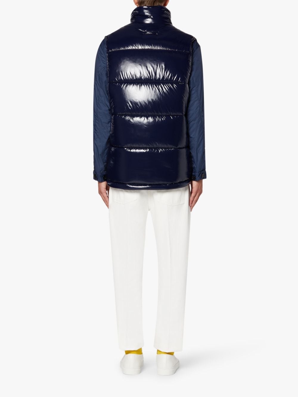 OSAKA NAVY NYLON GILET | GQF-304 - 3