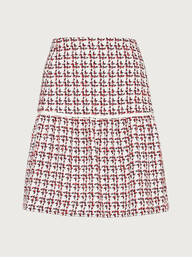 SKIRT WITH FLOUNCE - 3