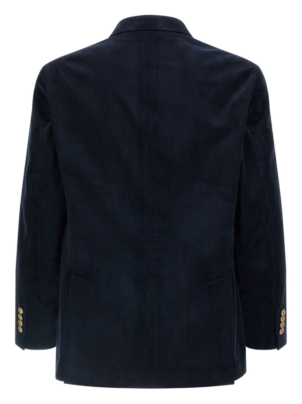 Brunello Cucinelli Men Cotton Double-Breasted Jacket - 4