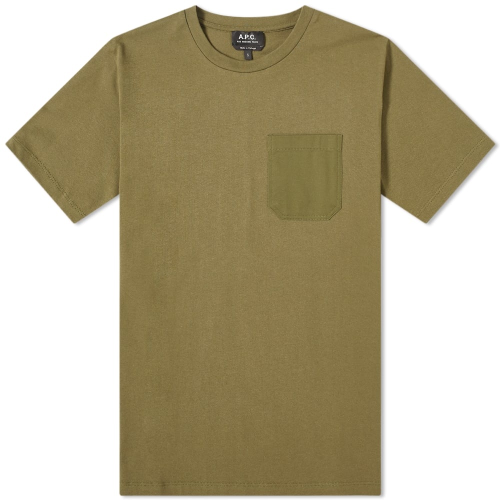 A.P.C. Daniele Pocket Tee - 1