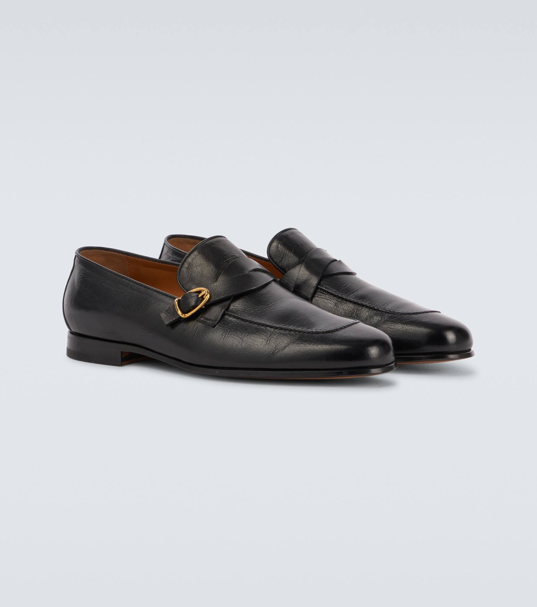 Gigi leather loafers - 5