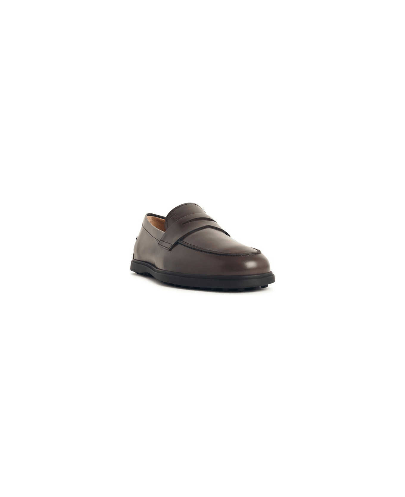 Brown Leather Loafers - 2