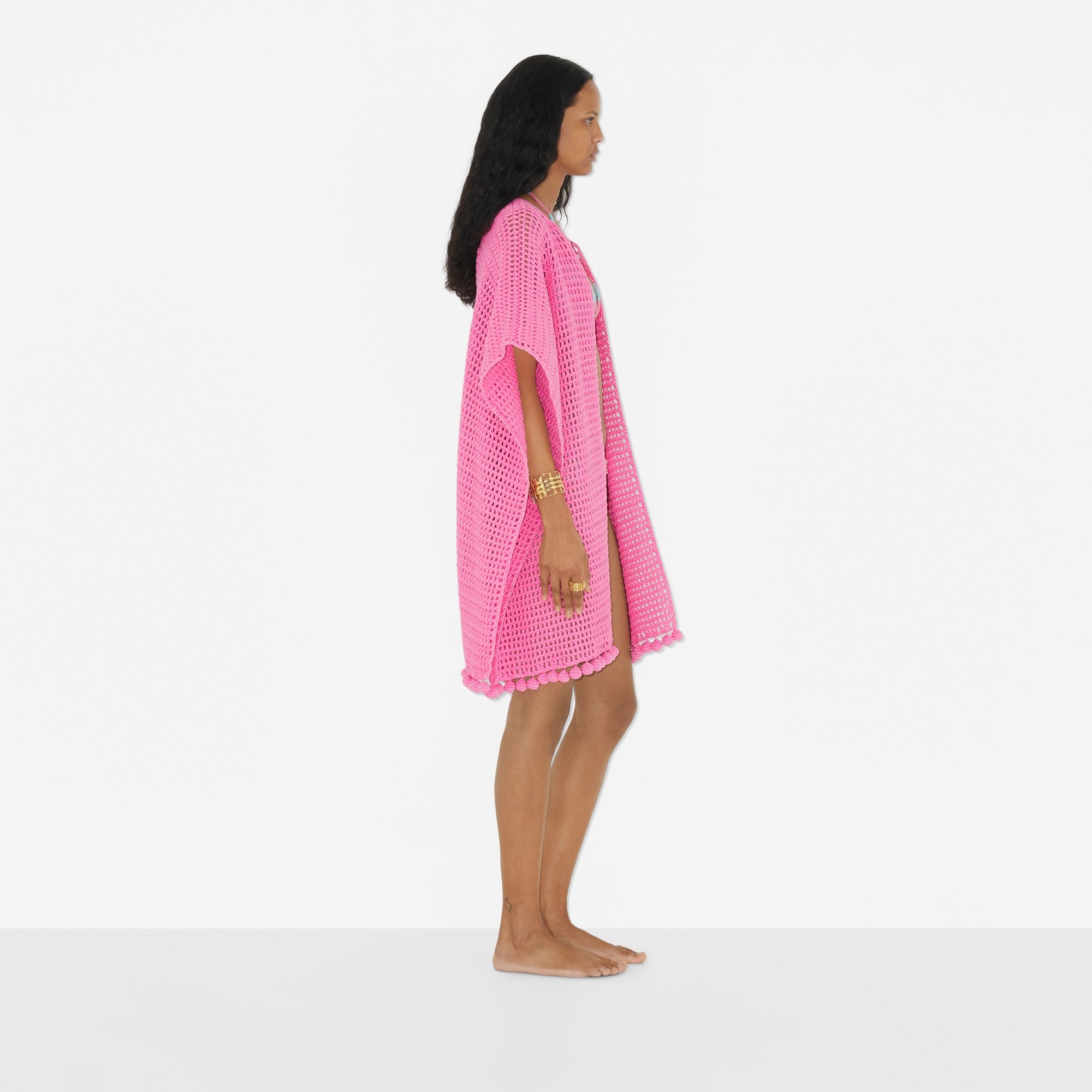 Crochet Technical Cotton Cape - 3