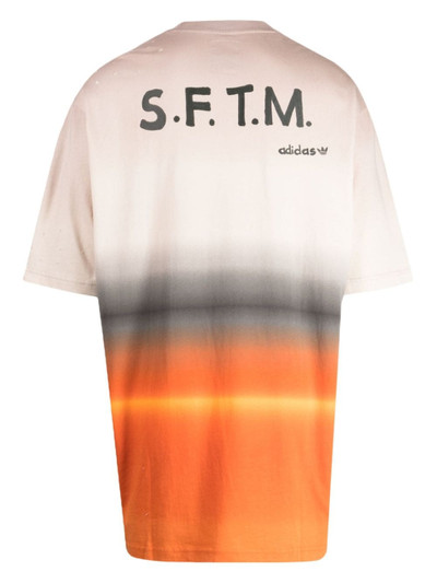 Song for the Mute x adidas gradient-effect T-shirt outlook