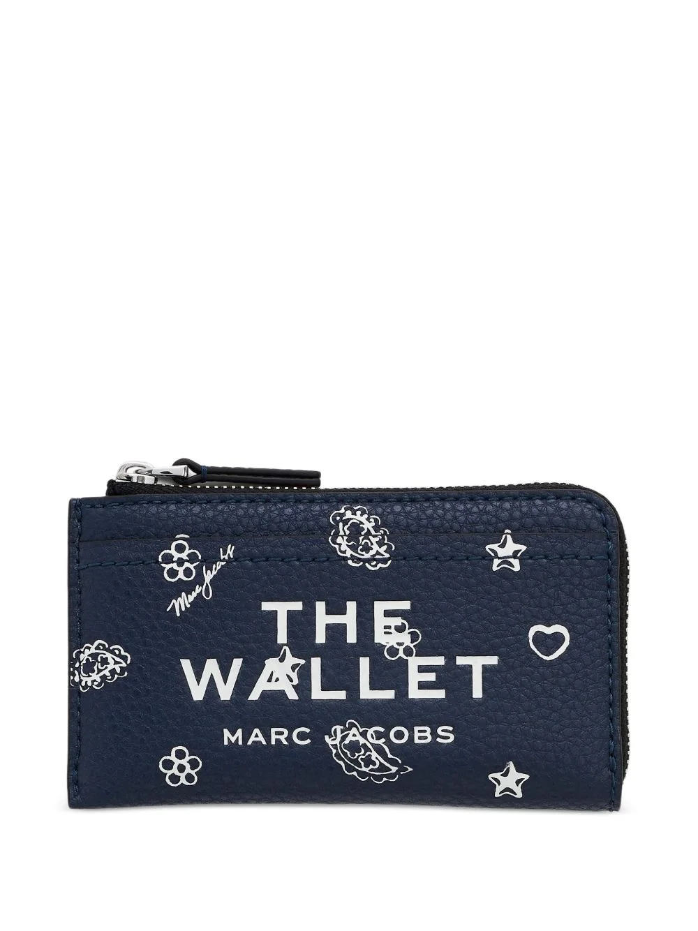 bandana leather zip wallet - 1