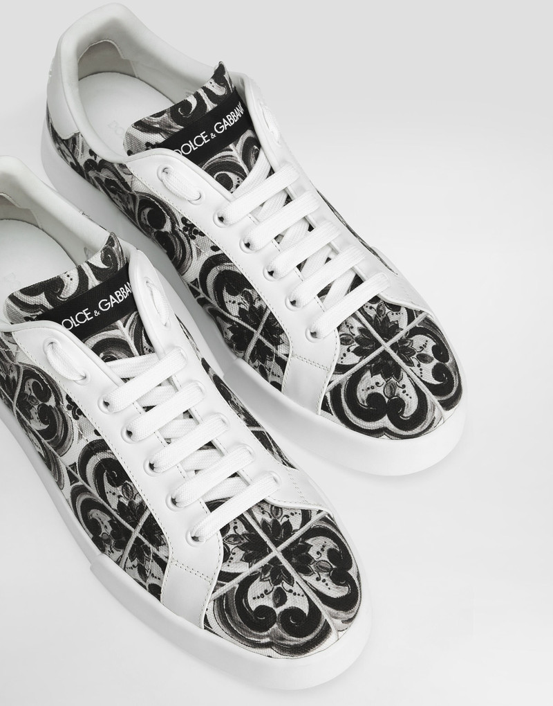 Majolica-print Portofino light strobel sneaker 4