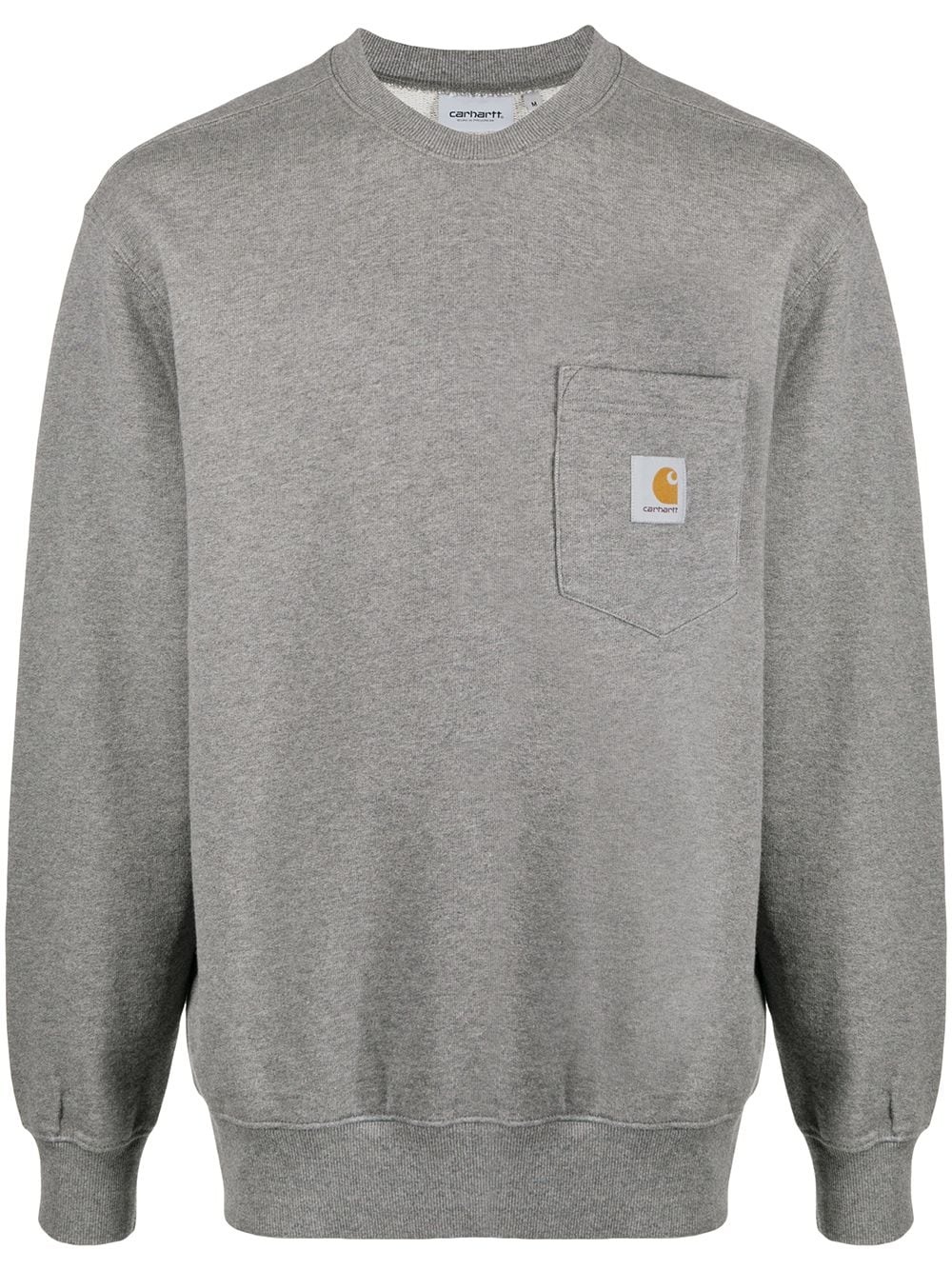 Pocket logo patch sweatshirt - 1