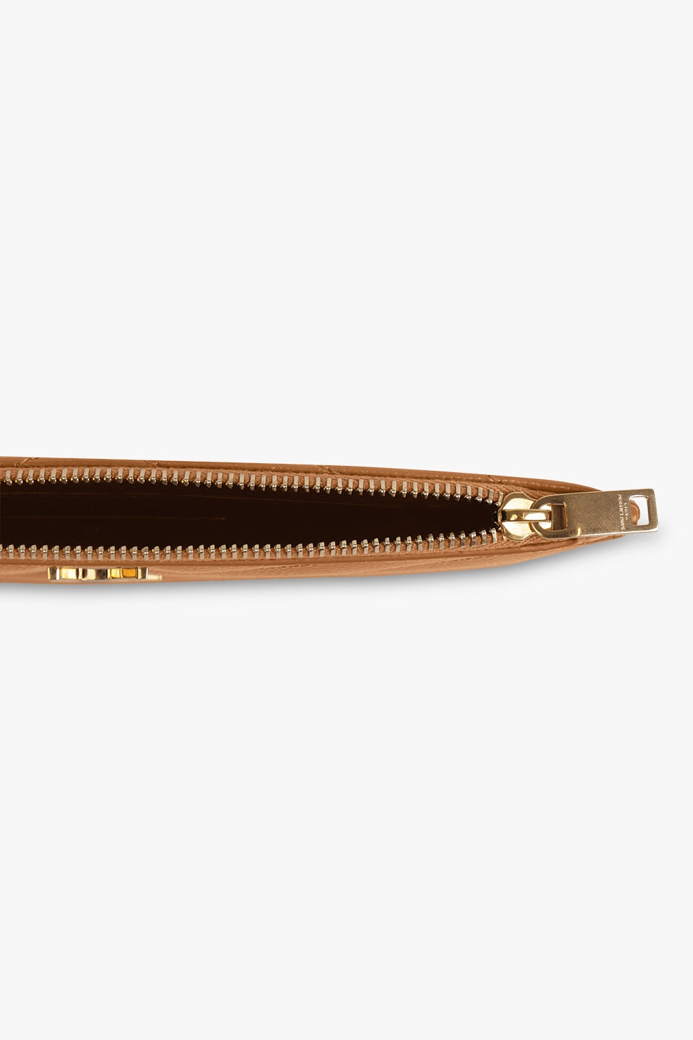 MONOGRAMME BILL POUCH | NATURAL DARK/GOLD - 4