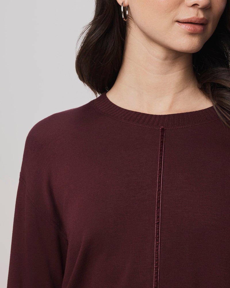 Splendid Supersoft Trim Pullover Using LENZING™ECOVERO™ Fibers outlook