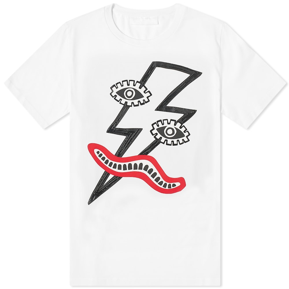 Neil Barrett Picasso Lightning Bolt Tee - 1