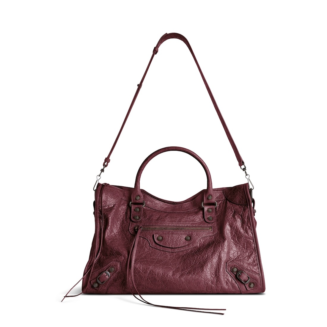 Women's Le City Medium Bag  in Dark Burgundy - 4