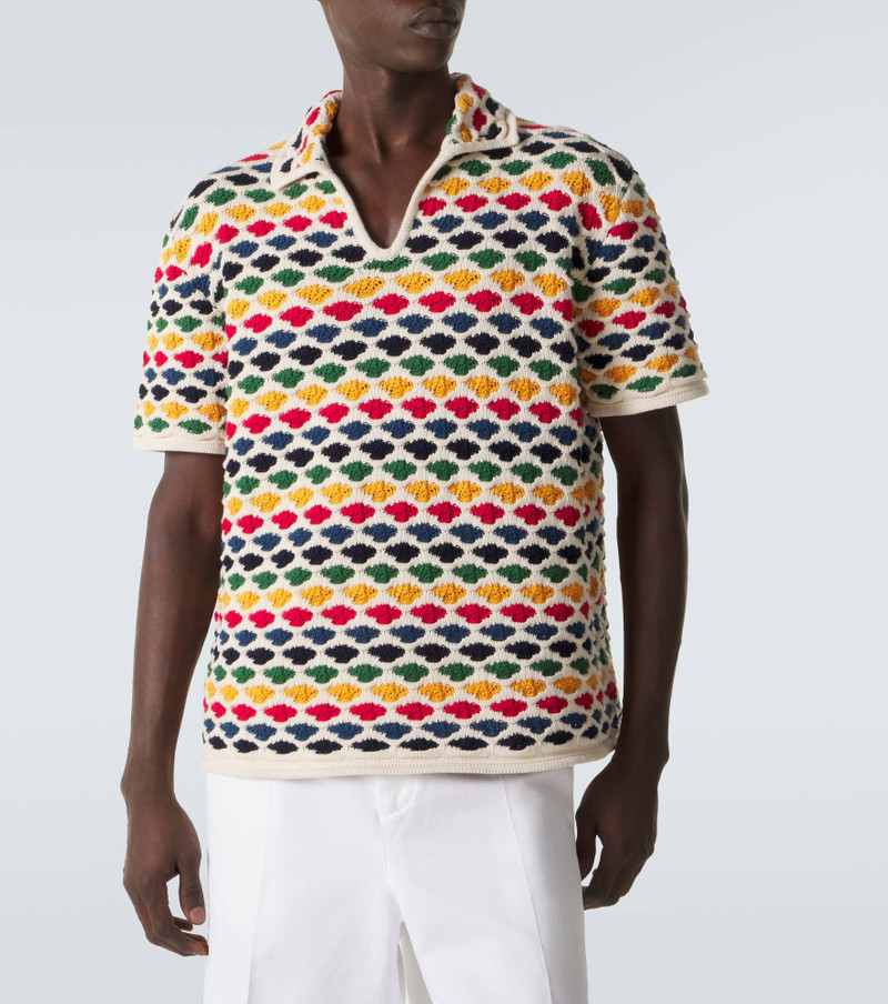 Batten crochet cotton bowling shirt 3