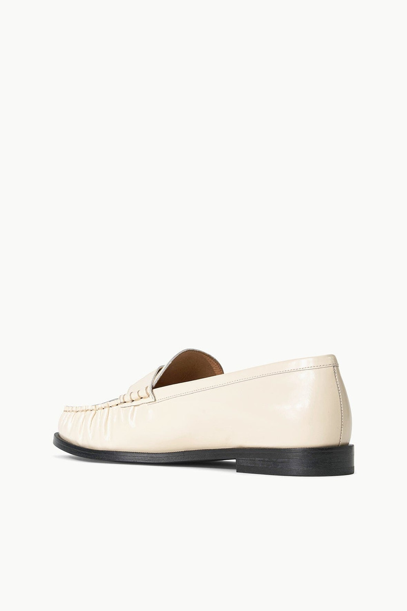 STAUD LOULOU LOAFER CREAM 4