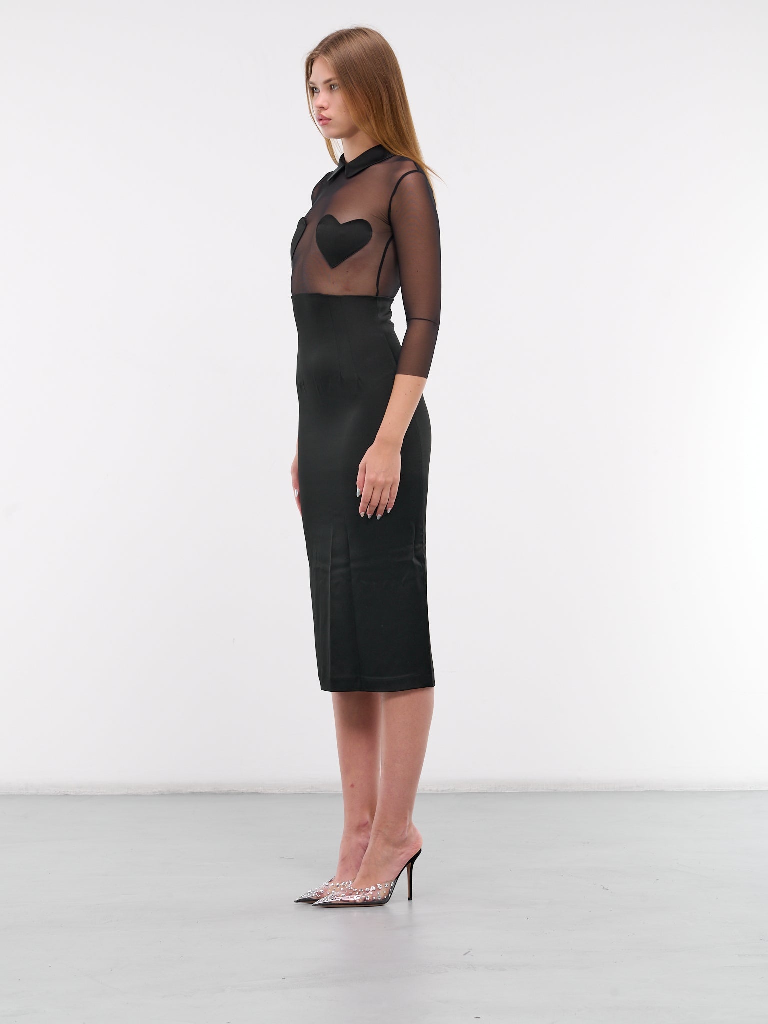 Heart Satin Dress - 2