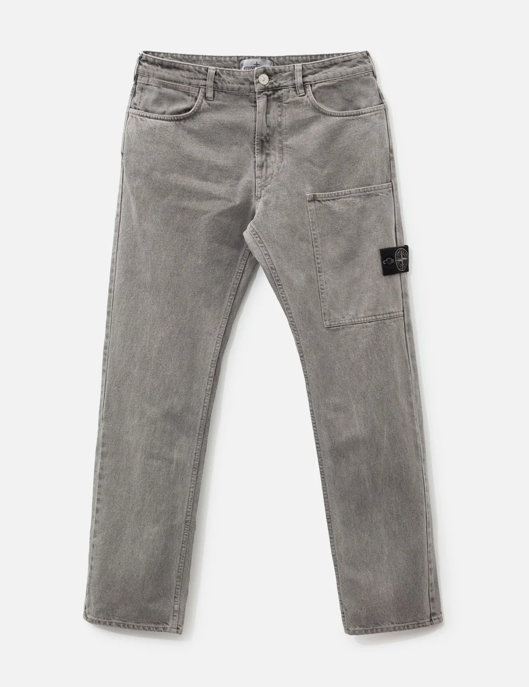 MINERAL DYED COTTON GABARDINE-TC CHINO PANTS WITH POCKETS - 1