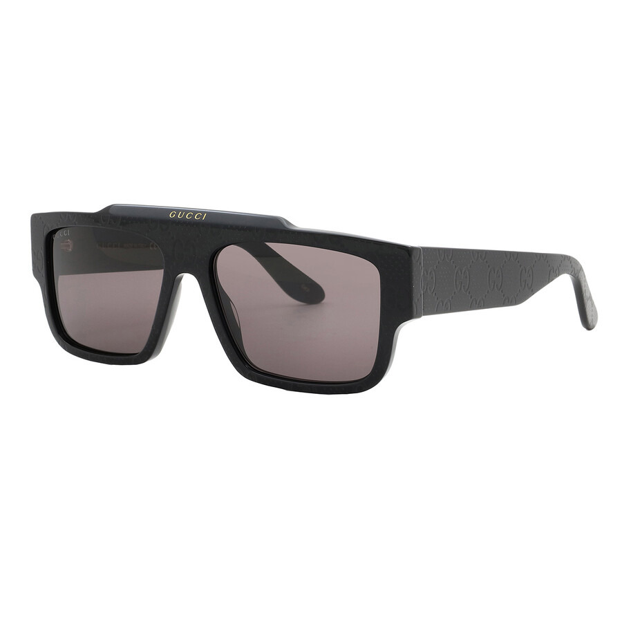 Gucci Grey Browline Men's Sunglasses GG1460S 006 56 - 3