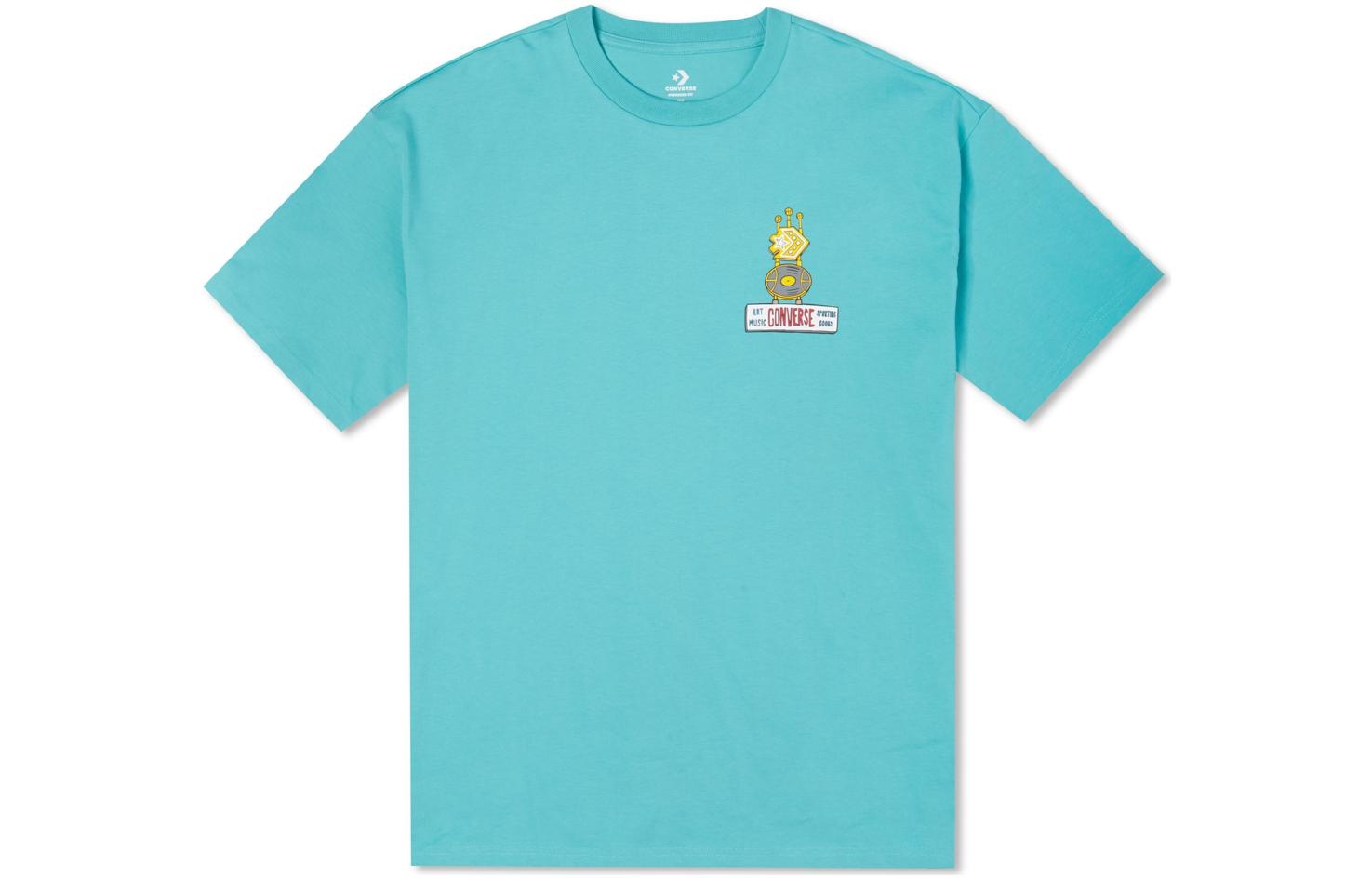 Converse Sneaker Store T-Shirt 'Lake Green' 10023258-A03 - 2