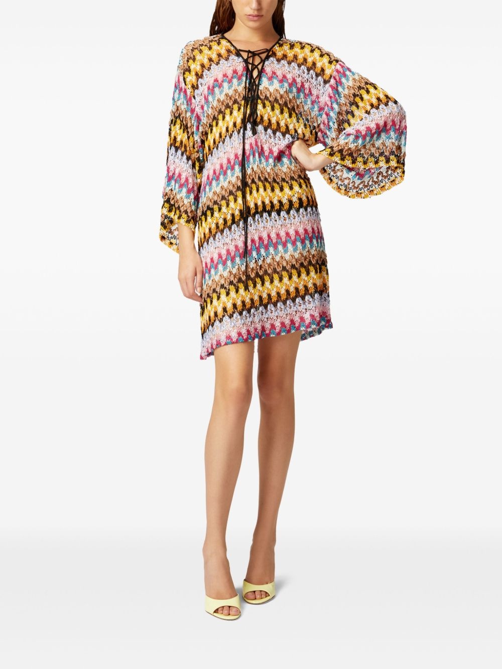 zigzag cover-up - 3