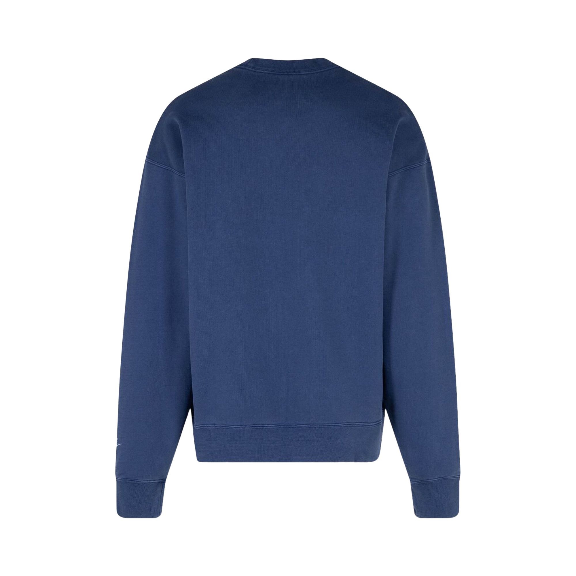 Nike x Nigo NRG Fleece Crew Sweatshirt 'Navy' - 2