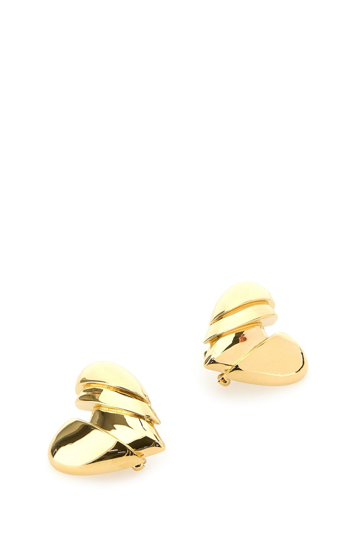 Amina Muaddi Women Heartbreaker Earring Gold Base - 2