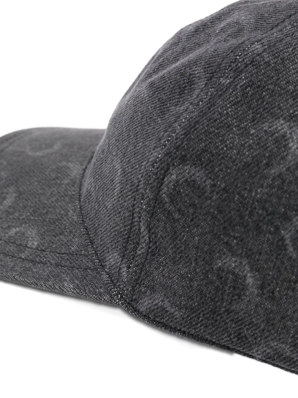 Marine Serre Women "Moon" Laser Denim Baseball Cap - 2