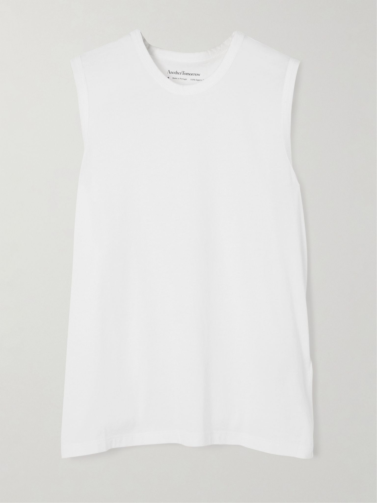 Organic cotton-jersey tank top White - 1