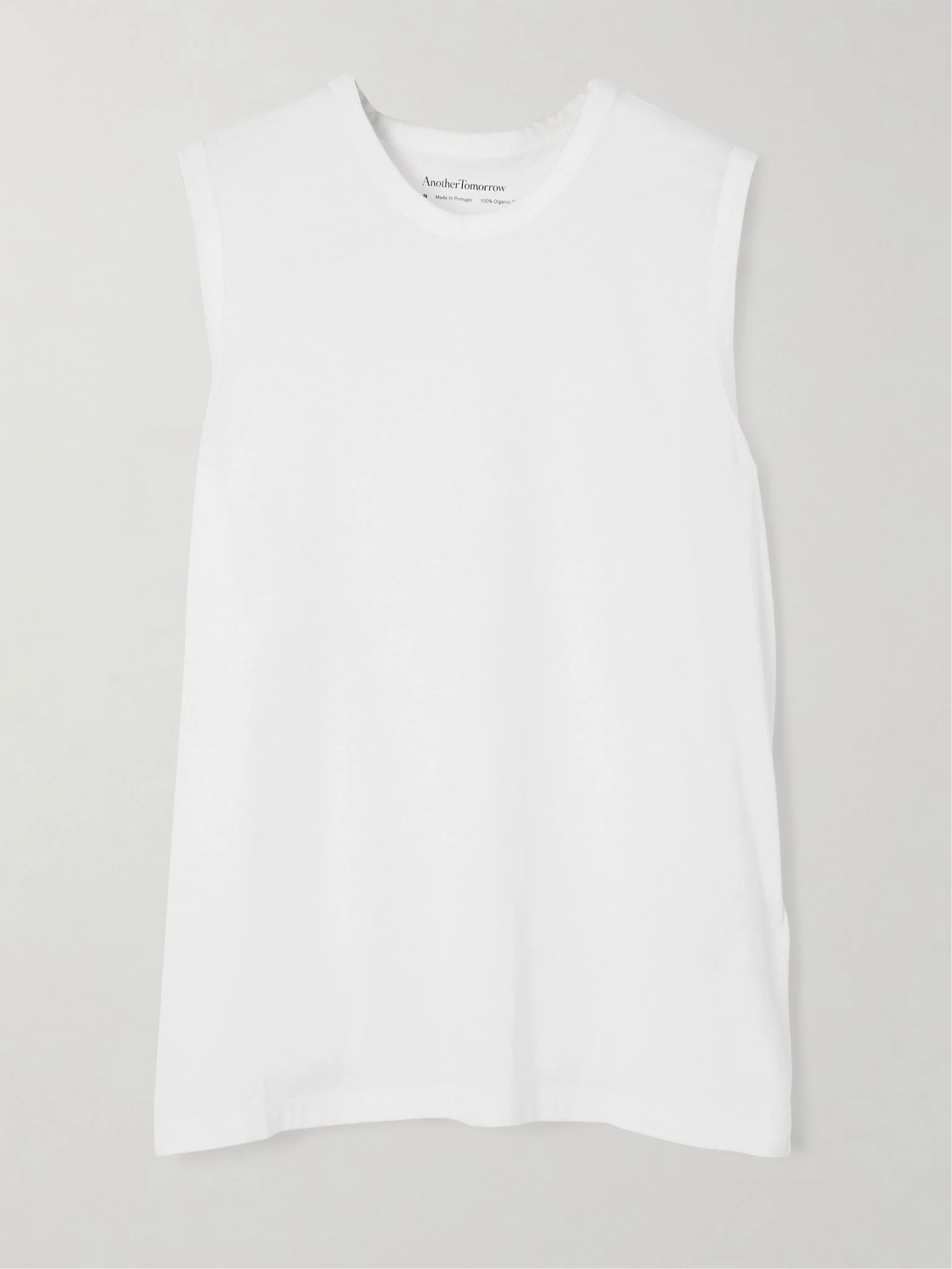 Organic cotton-jersey tank top White - 1