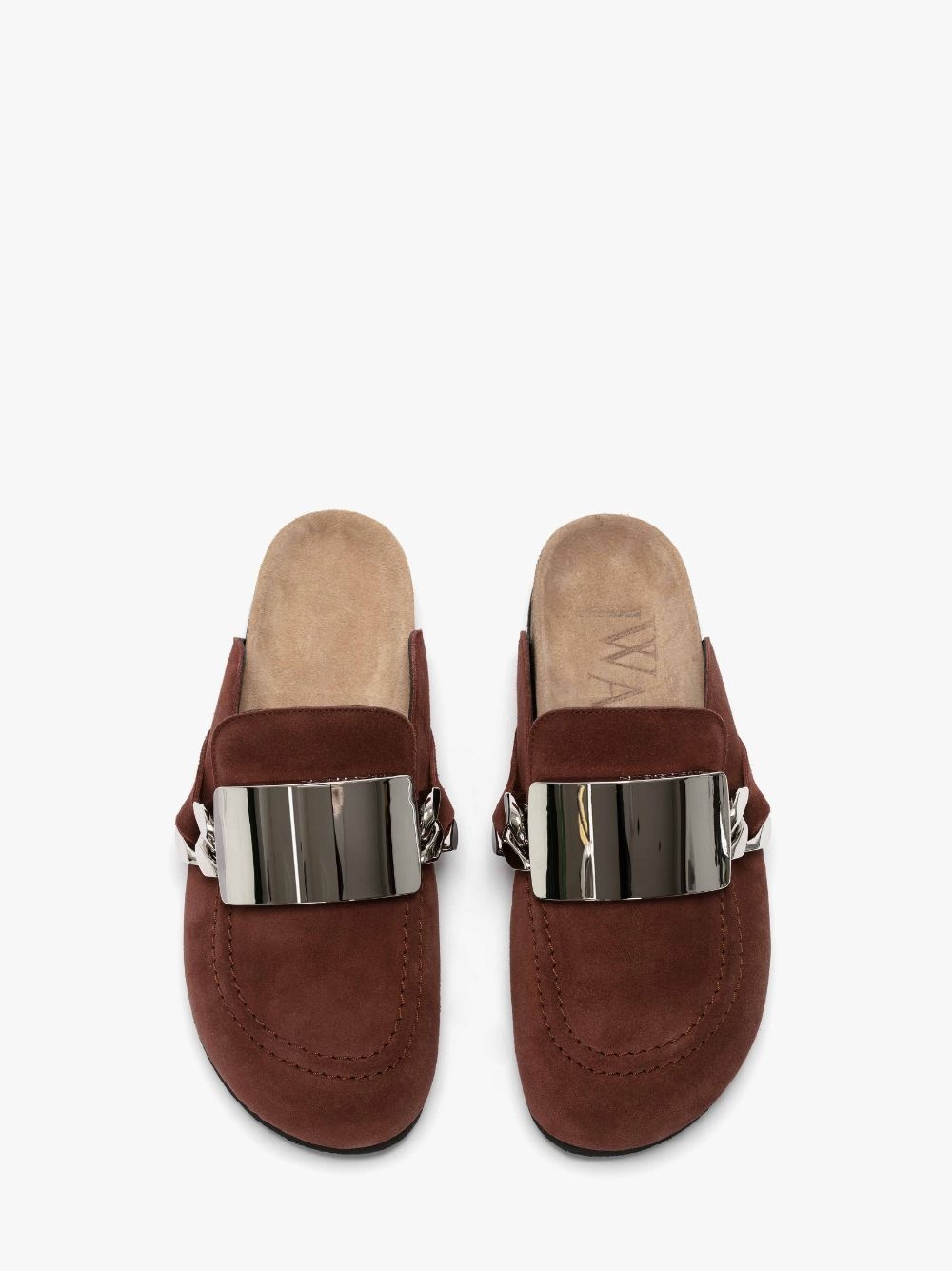 GOURMET CHAIN LOAFER MULES - 4