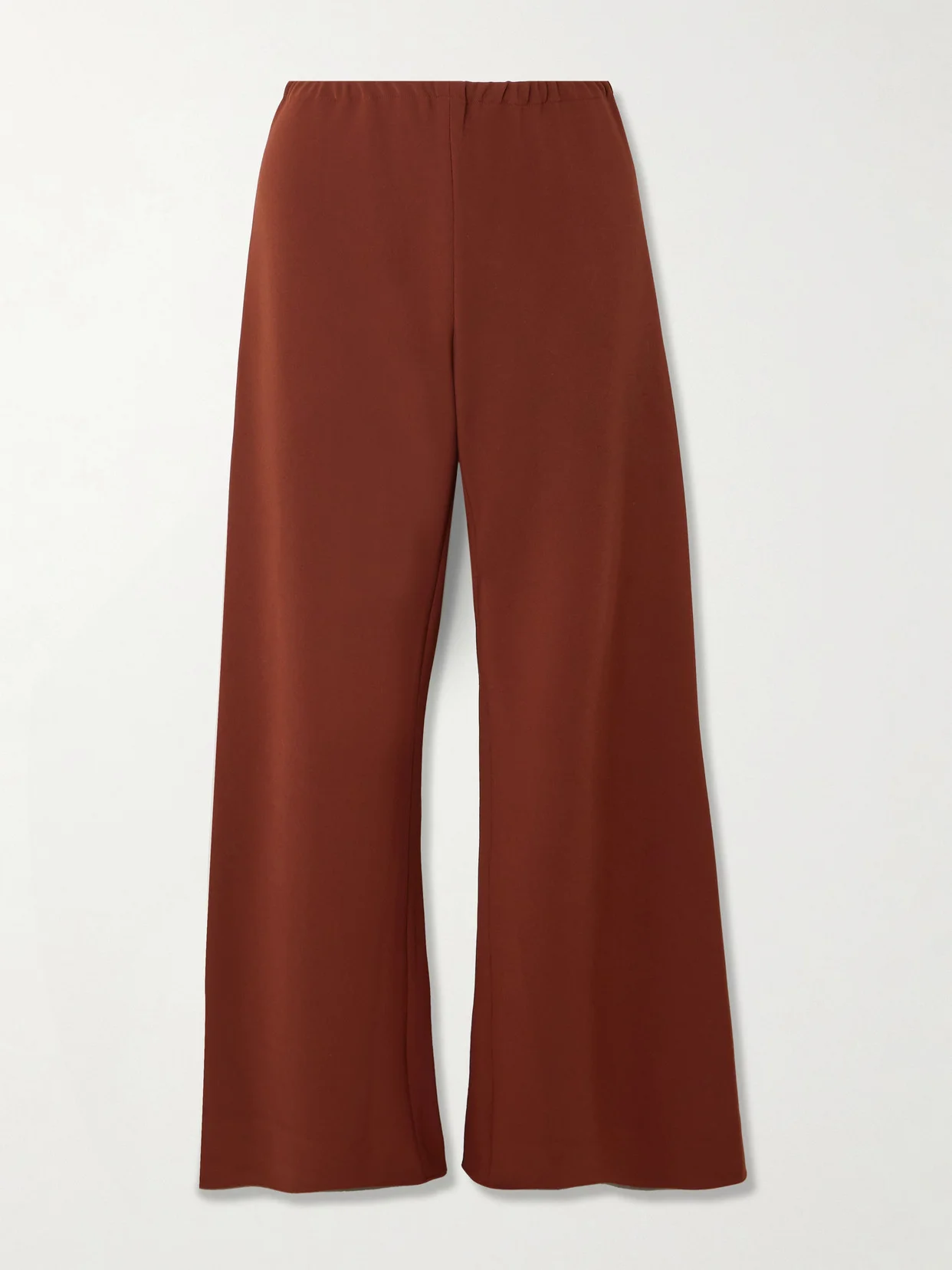 Colby Recycled Stretch-crepe Wide-leg Pants - 1